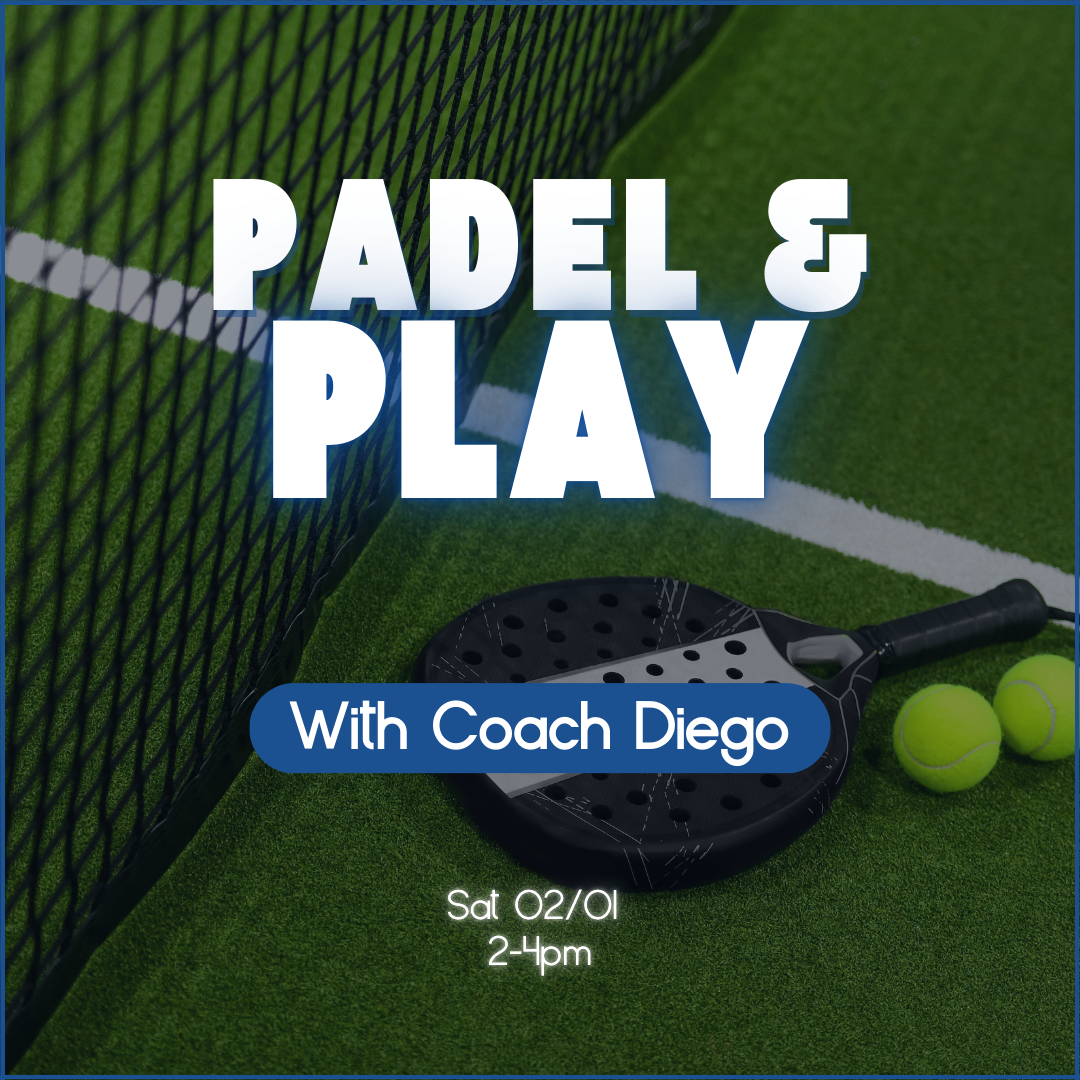 Post de Instagram Clases de Padel Fotografico Verde