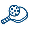 pickleball social experience icon